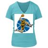 Women's Premium Deep V-Neck T-Shirt Thumbnail