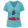 Women's Premium Deep V-Neck T-Shirt Thumbnail