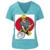 Women's Premium Deep V-Neck T-Shirt Thumbnail