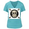 Women's Premium Deep V-Neck T-Shirt Thumbnail