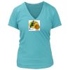 Women's Premium Deep V-Neck T-Shirt Thumbnail