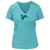 Women's Premium Deep V-Neck T-Shirt Thumbnail