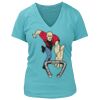 Women's Premium Deep V-Neck T-Shirt Thumbnail