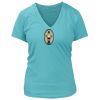 Women's Premium Deep V-Neck T-Shirt Thumbnail