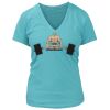 Women's Premium Deep V-Neck T-Shirt Thumbnail