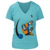 Women's Premium Deep V-Neck T-Shirt Thumbnail