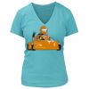 Women's Premium Deep V-Neck T-Shirt Thumbnail