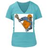 Women's Premium Deep V-Neck T-Shirt Thumbnail