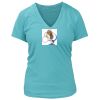 Women's Premium Deep V-Neck T-Shirt Thumbnail