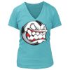 Women's Premium Deep V-Neck T-Shirt Thumbnail