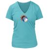 Women's Premium Deep V-Neck T-Shirt Thumbnail