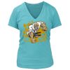 Women's Premium Deep V-Neck T-Shirt Thumbnail