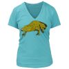 Women's Premium Deep V-Neck T-Shirt Thumbnail