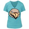 Women's Premium Deep V-Neck T-Shirt Thumbnail