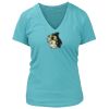 Women's Premium Deep V-Neck T-Shirt Thumbnail