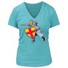 Women's Premium Deep V-Neck T-Shirt Thumbnail