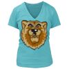 Women's Premium Deep V-Neck T-Shirt Thumbnail