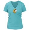 Women's Premium Deep V-Neck T-Shirt Thumbnail