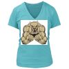 Women's Premium Deep V-Neck T-Shirt Thumbnail
