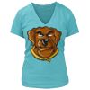 Women's Premium Deep V-Neck T-Shirt Thumbnail