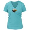 Women's Premium Deep V-Neck T-Shirt Thumbnail