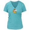 Women's Premium Deep V-Neck T-Shirt Thumbnail