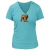 Women's Premium Deep V-Neck T-Shirt Thumbnail