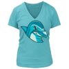 Women's Premium Deep V-Neck T-Shirt Thumbnail