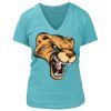 Women's Premium Deep V-Neck T-Shirt Thumbnail
