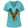 Women's Premium Deep V-Neck T-Shirt Thumbnail
