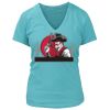 Women's Premium Deep V-Neck T-Shirt Thumbnail