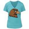Women's Premium Deep V-Neck T-Shirt Thumbnail