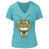 Women's Premium Deep V-Neck T-Shirt Thumbnail