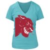 Women's Premium Deep V-Neck T-Shirt Thumbnail