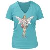 Women's Premium Deep V-Neck T-Shirt Thumbnail
