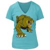 Women's Premium Deep V-Neck T-Shirt Thumbnail