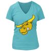 Women's Premium Deep V-Neck T-Shirt Thumbnail