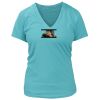Women's Premium Deep V-Neck T-Shirt Thumbnail