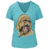 Women's Premium Deep V-Neck T-Shirt Thumbnail
