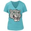 Women's Premium Deep V-Neck T-Shirt Thumbnail