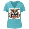 Women's Premium Deep V-Neck T-Shirt Thumbnail