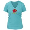 Women's Premium Deep V-Neck T-Shirt Thumbnail