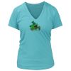 Women's Premium Deep V-Neck T-Shirt Thumbnail