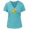 Women's Premium Deep V-Neck T-Shirt Thumbnail