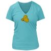 Women's Premium Deep V-Neck T-Shirt Thumbnail