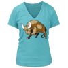 Women's Premium Deep V-Neck T-Shirt Thumbnail