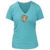 Women's Premium Deep V-Neck T-Shirt Thumbnail