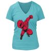Women's Premium Deep V-Neck T-Shirt Thumbnail
