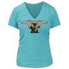 Women's Premium Deep V-Neck T-Shirt Thumbnail