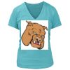 Women's Premium Deep V-Neck T-Shirt Thumbnail